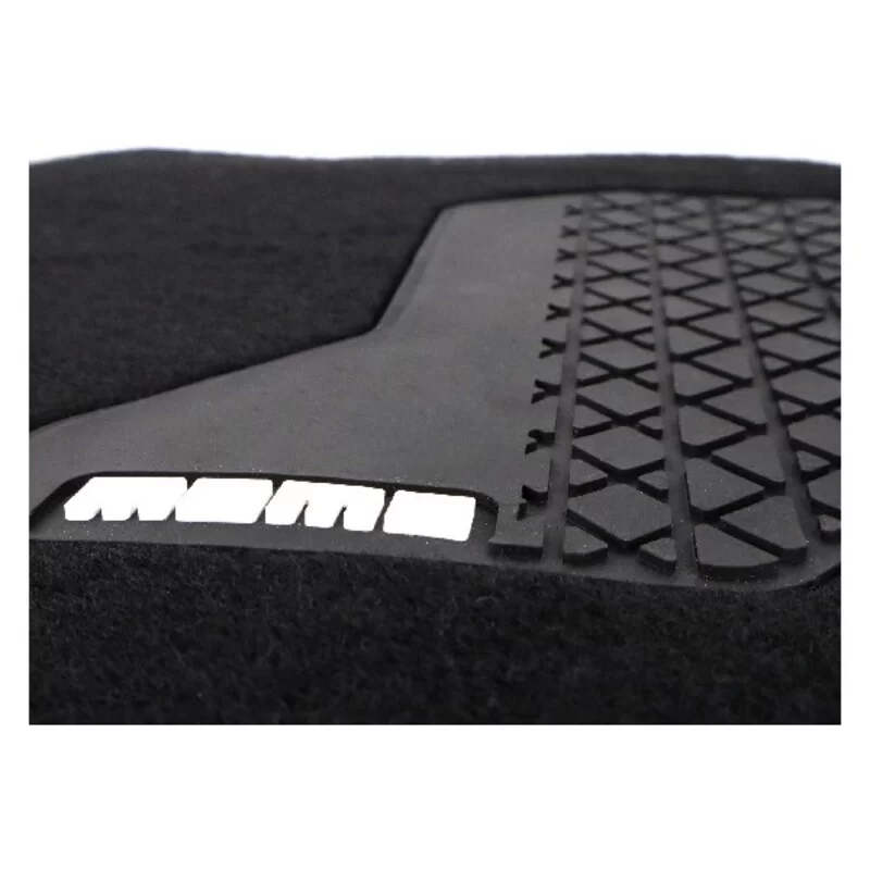 Car Floor Mat Momo MOMLCM012BW Universal Black...