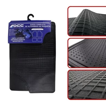 Car Floor Mat OCC Motorsport OCCALUNI5 Rubber Universal 2