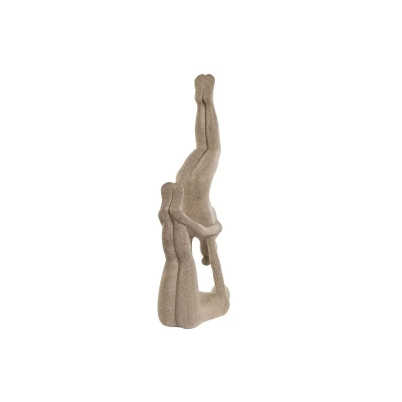 Decorative Figure Home ESPRIT Beige Yoga 21,4 x...
