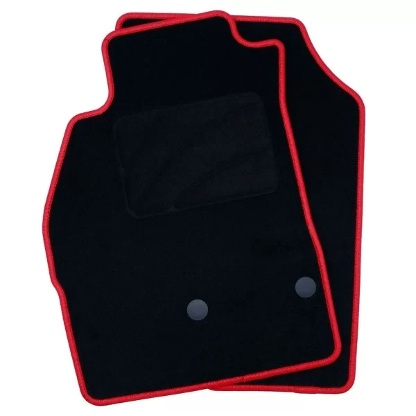 Car Floor Mat Set OCC Motorsport OCCRT0036RD Red 5 Pieces