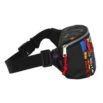 Belt Pouch The Avengers Super heroes Black 23 x 12 x 9 cm 2