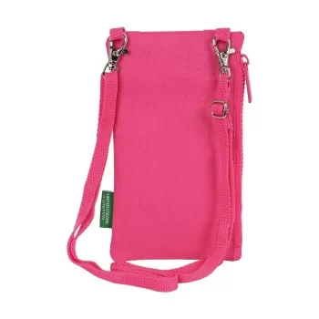 Purse Benetton Raspberry Mobile cover Fuchsia 2