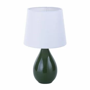 Desk lamp Versa Roxanne Green Ceramic (20 x 35 x 20 cm)