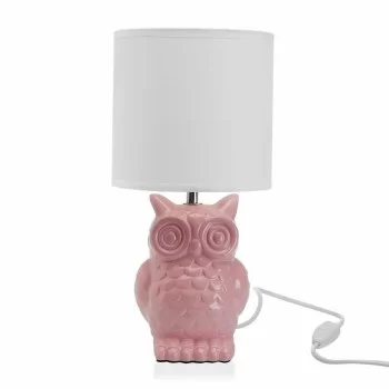 Desk lamp Versa Owl Ceramic (16 x 16 x 32,5 cm) (16 x...