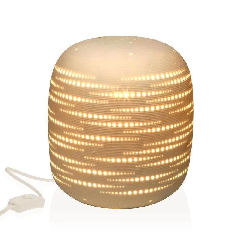 Desk lamp Versa Stone Porcelain (17 x 19,1 x 17...