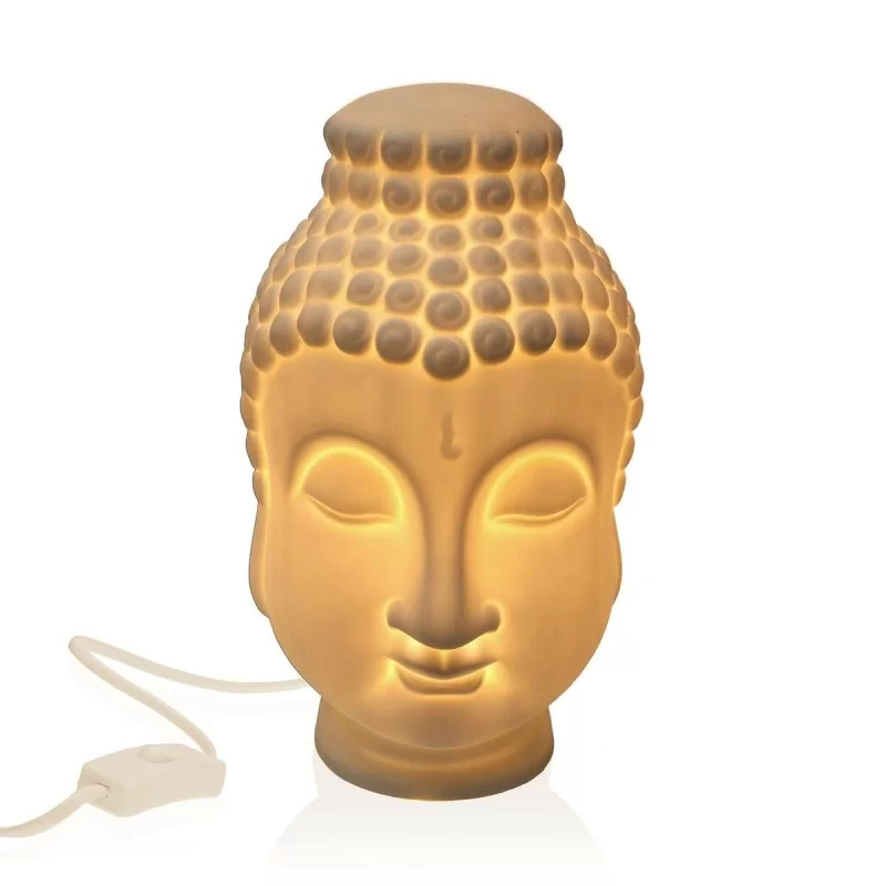 Desk lamp Versa Gautama Buddha Porcelain (15 x...