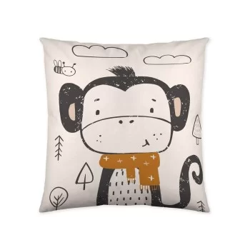Cushion cover Popcorn Scarf Monkey (60 x 60 cm) 2