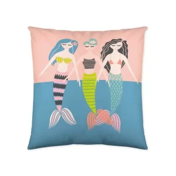 Cushion cover Naturals Mermaids (50 x 50 cm) 2