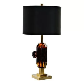 Desk Lamp DKD Home Decor Metal Cloth Crystal Chic (35 x...