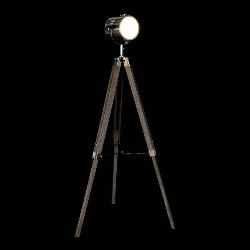 Floor Lamp DKD Home Decor Metal Wood Silver...