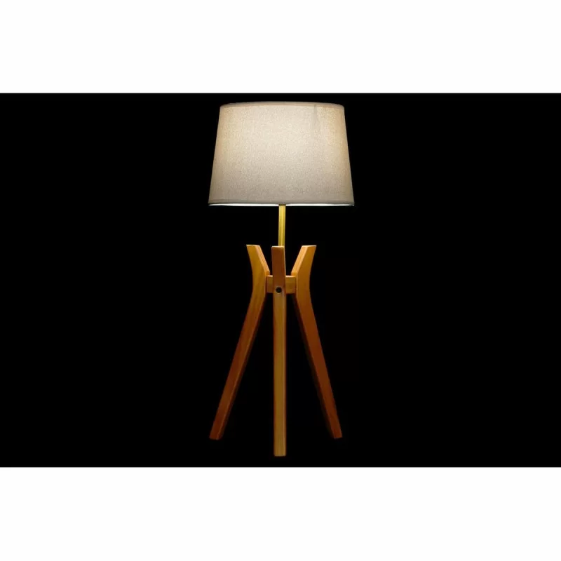 Desk Lamp DKD Home Decor Brown Beige Polyester...