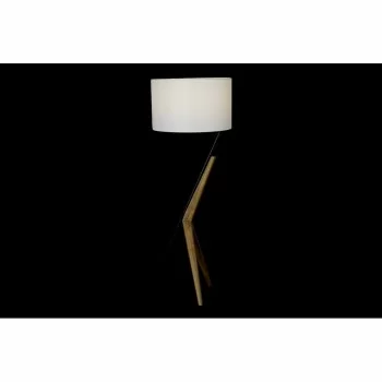 Floor Lamp DKD Home Decor White Brown Black Metal Oak 50... 2