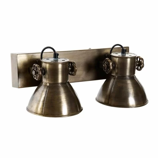 Wall Lamp DKD Home Decor Golden Metal Iron 220 V 60 W (42 x 11 x 28 cm)