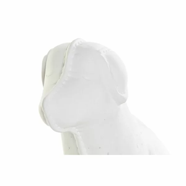 Desk lamp DKD Home Decor 25 x 10 x 19 cm Porcelain White 220 V 25 W