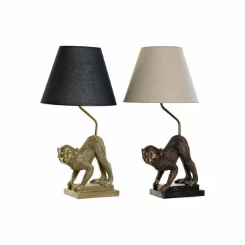 Desk lamp DKD Home Decor 32,5 x 30 x 60 cm Black Beige...