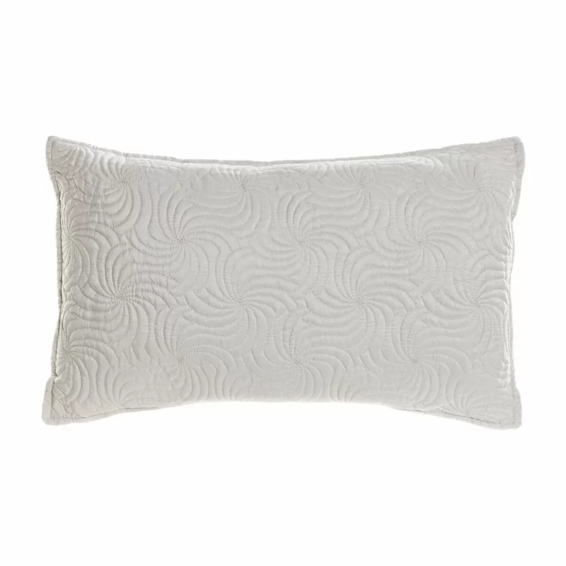 Cushion DKD Home Decor 8424001814480 Beige Rectangular Waves 60 x 10 x 40 cm