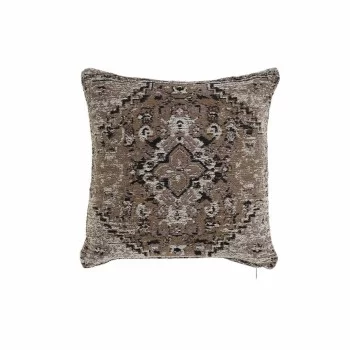 Cushion DKD Home Decor Plastic White Brown Black...