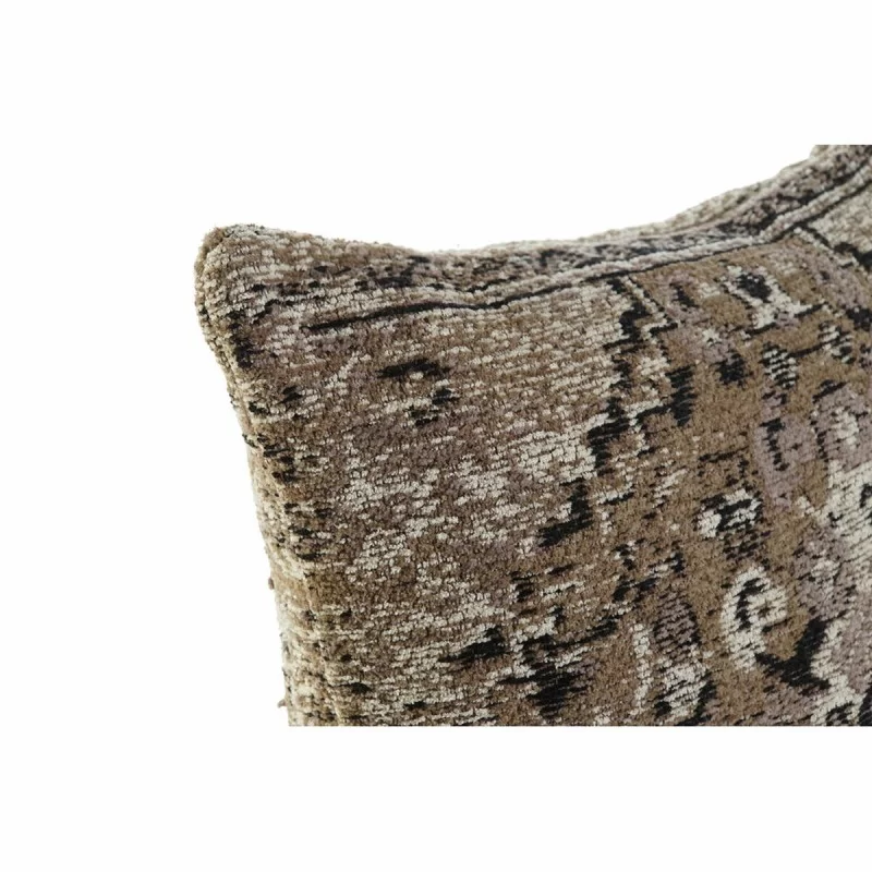 Cushion DKD Home Decor Plastic White Brown...
