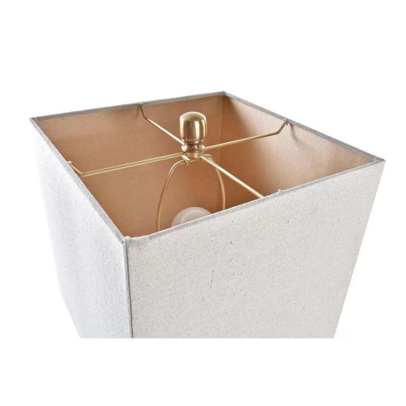 Desk lamp DKD Home Decor Beige Golden Metal...