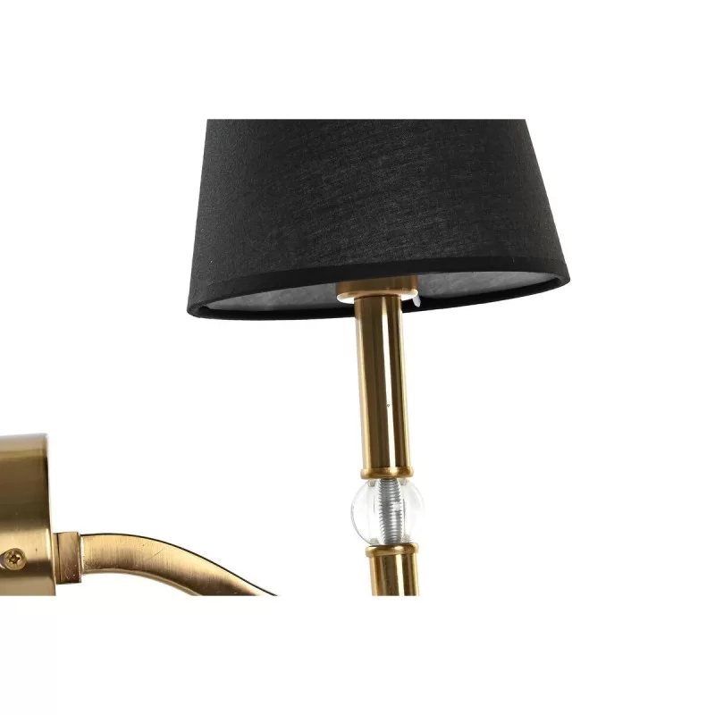 Wall Lamp DKD Home Decor 25W Black Golden Metal...