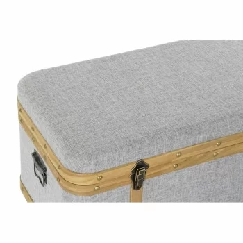 Set of Chests DKD Home Decor 80 x 42 x 42 cm Wood Polyester 2