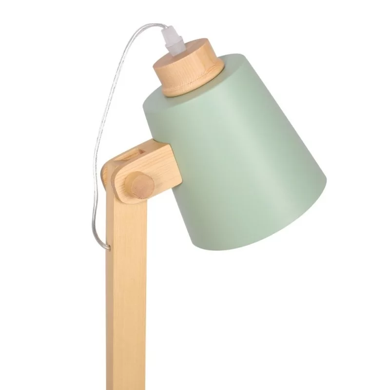 Desk lamp DKD Home Decor Green Pink Natural...