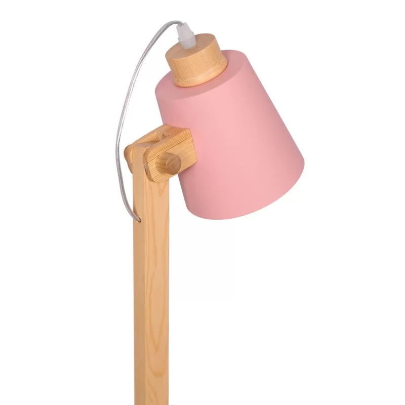 Desk lamp DKD Home Decor Green Pink Natural...