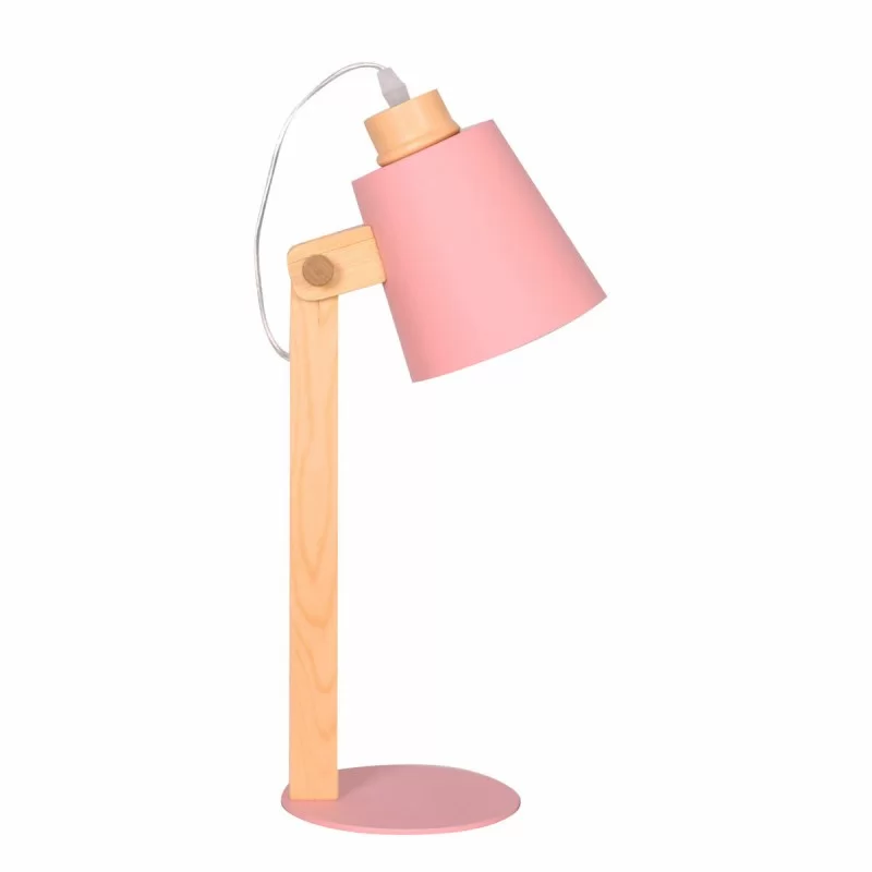 Desk lamp DKD Home Decor Green Pink Natural...
