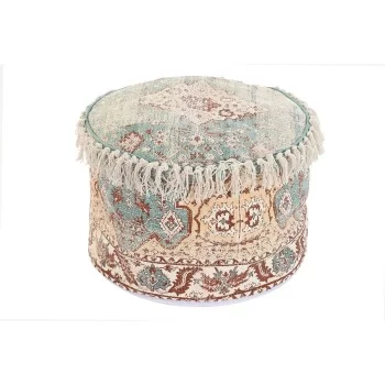 Cushion DKD Home Decor Floor 46 x 46 x 37 cm Brown Green...