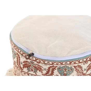 Cushion DKD Home Decor Floor 46 x 46 x 37 cm Brown Green... 2