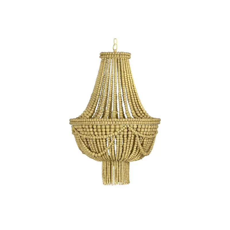 Ceiling Light DKD Home Decor Metal Brown Yellow...