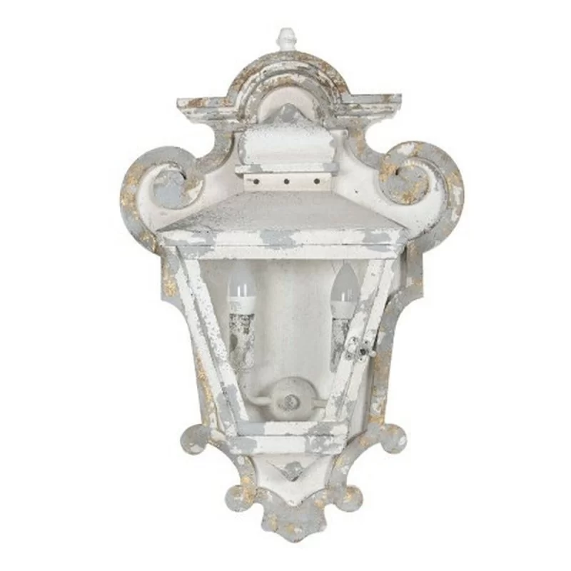 Wall Lamp DKD Home Decor Crystal Metal White...