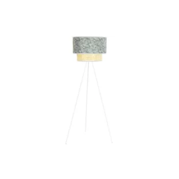 Floor Lamp DKD Home Decor Metal Polyester White Green 220...