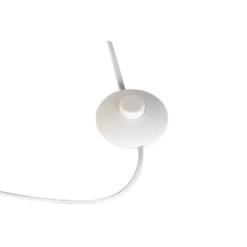 Floor Lamp DKD Home Decor Metal Polyester White Green 220... 2