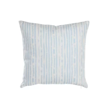 Cushion DKD Home Decor Stripes Blue White 45 x 15 x 45 cm...