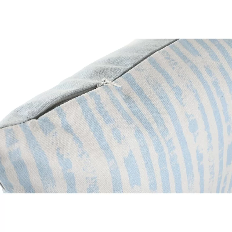 Cushion DKD Home Decor Stripes Blue White 45 x...
