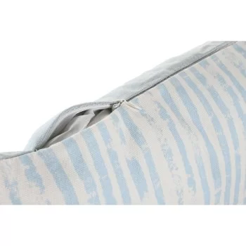 Cushion DKD Home Decor 50 x 15 x 30 cm Stripes Blue White... 2