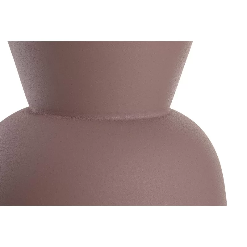 Vase DKD Home Decor Beige Pink Iron 19 x 19 x...