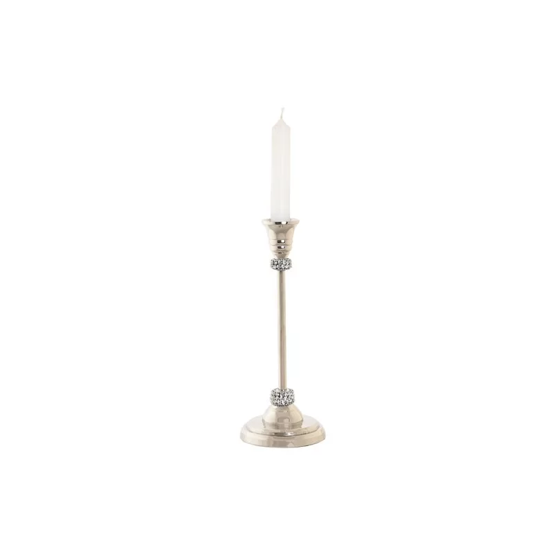 Candle Holder DKD Home Decor Silver Aluminium...
