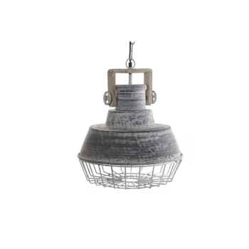 Ceiling Light Home ESPRIT Grey Wood Metal Iron 25 W 39 x...