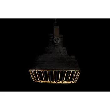 Ceiling Light Home ESPRIT Grey Wood Metal Iron 25 W 39 x... 2