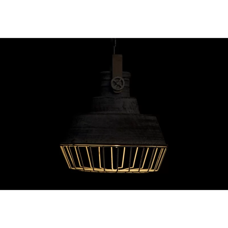 Ceiling Light Home ESPRIT Grey Wood Metal Iron...