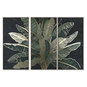 Set of 3 pictures Home ESPRIT Palms Tropical 180 x 4 x...