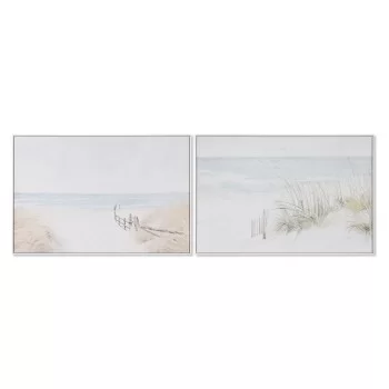 Painting Home ESPRIT Beach Mediterranean 120 x 4 x 80 cm...