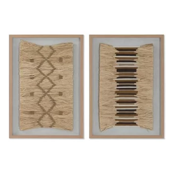 Painting Home ESPRIT Modern 50 x 3,5 x 70 cm (2 Units)