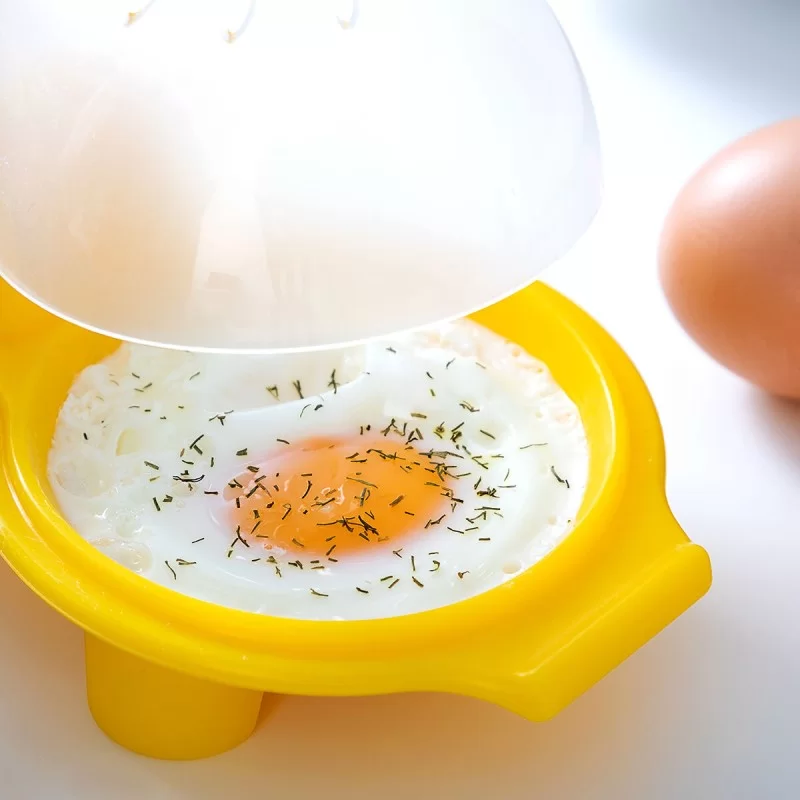 Silicone double egg cooker Oovi InnovaGoods