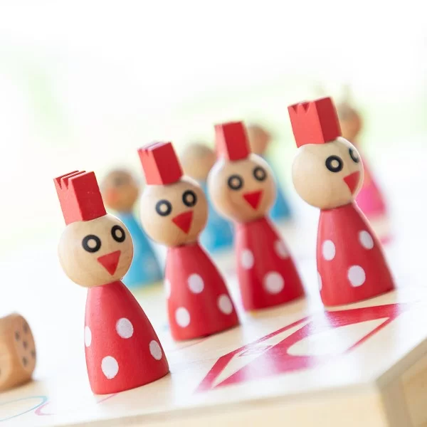 Wooden Table Set with Animals Pake InnovaGoods 18 Pieces