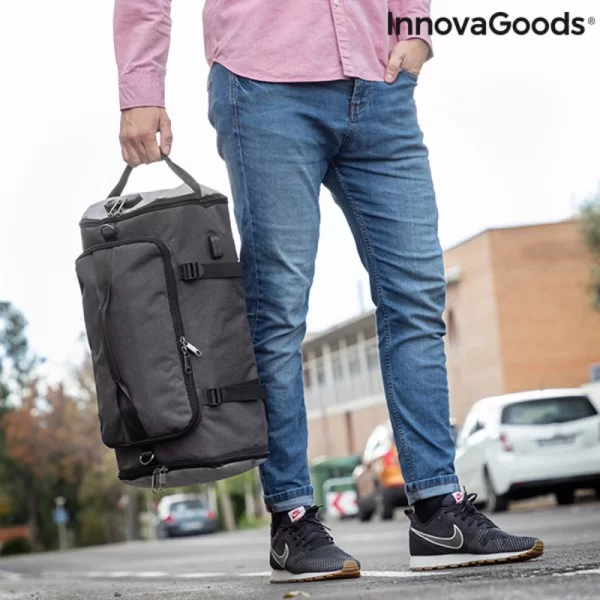 Padlocked Anti-Theft Sports Backpack Dofeel InnovaGoods