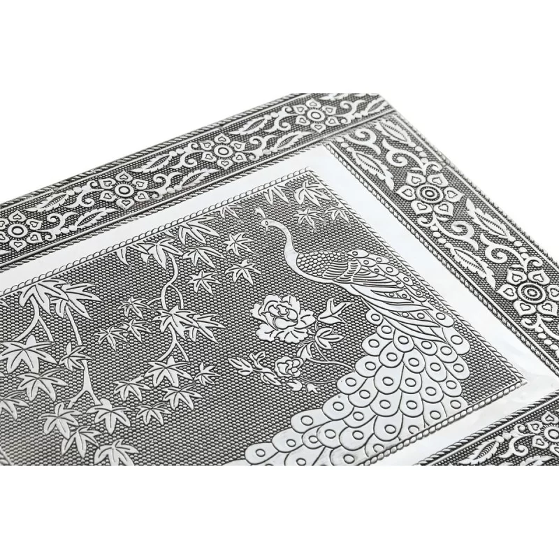 Jewelry box Home ESPRIT Green Silver Wood...