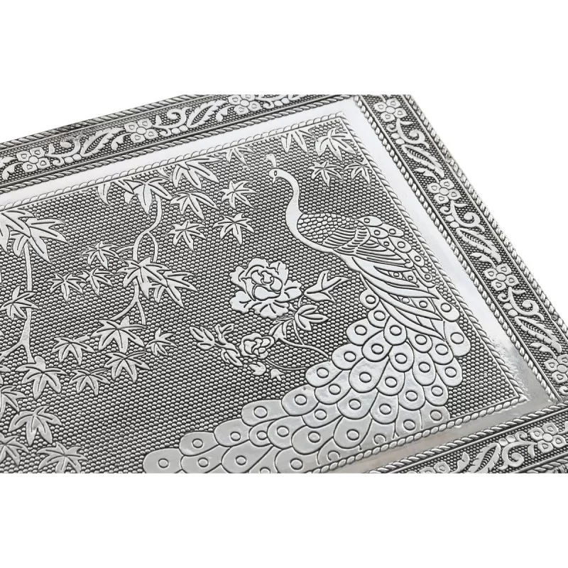 Jewelry box Home ESPRIT Green Silver Wood...